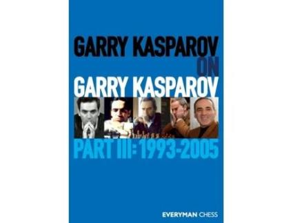 Livro garry kasparov on garry kasparov, part 3 de garry kasparov (inglês)