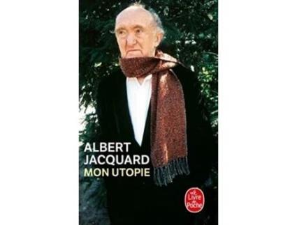 Livro mon utopie de albert jacquard (francês)