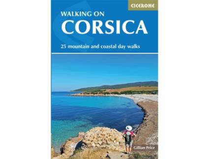 Livro walking on corsica de gillian price (inglês)