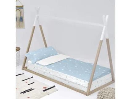 Saco Nórdico com Enchimento HAPPYFRIDAY Little Star (105 x 200 cm - Algodão e Poliéster - Azul)