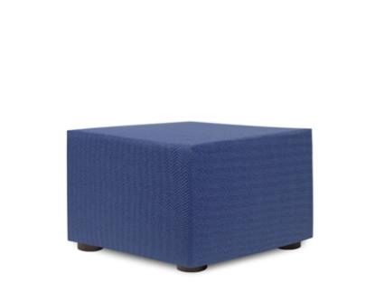 Capa de Pufes Bielástica EYSA (100 x 100 x 65 - Algodão - Azul)