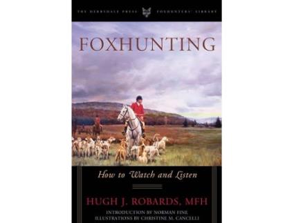 Livro foxhunting de robards, mfh, hugh j. (inglês)