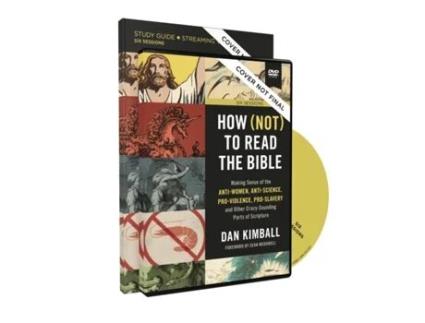 Livro how (not) to read the bible study guide with dvd de dan kimball (inglês)