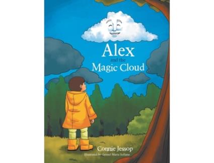 Livro alex and the magic cloud de connie jessop (inglês)