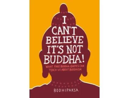 Livro i can't believe it's not buddha! de bodhipaksa (inglês)