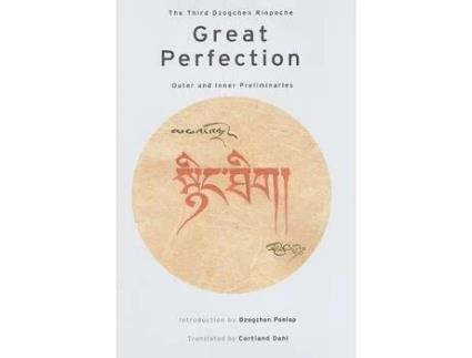 Livro great perfection de dzogchen rinpoche (inglês)