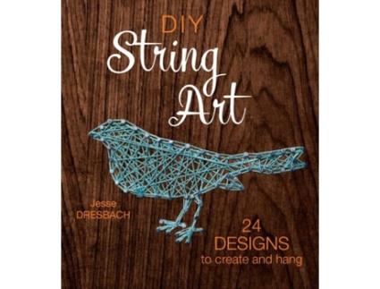 Livro diy string art de jesse dresbach (inglês)