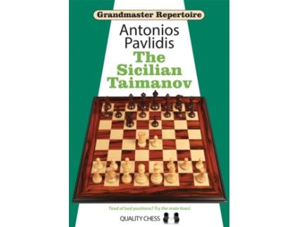 Livro the sicilian taimanov de antonios pavlidis (inglês)