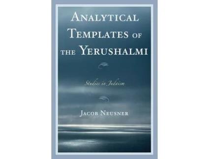 Livro analytical templates of the yerushalmi de jacob neusner (inglês)