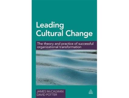 Livro leading cultural change de professor james mccalman,dr david potter (inglês)
