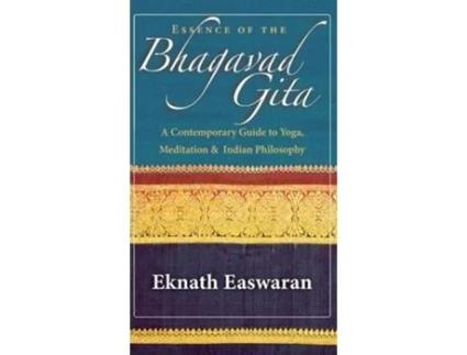 Livro essence of the bhagavad gita de eknath easwaran (inglês)