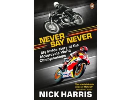 Livro never say never de nick harris (inglês)