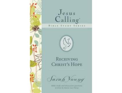 Livro receiving christ's hope de sarah young (inglês)