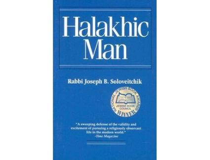 Livro halakhic man de joseph b. soloveitchik (inglês)