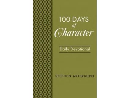 Livro book: 100 days of character de stephen arterburn (inglês)