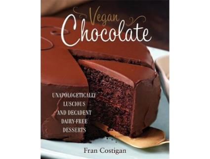 Livro vegan chocolate de fran costigan (inglês)