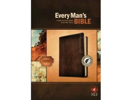 Livro nlt every man's bible, deluxe explorer edition de stephen arterburn (inglês)