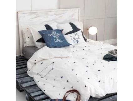 Capa de Edredão HAPPYFRIDAY Constellation (260 x 240 cm - Algodão - Multicor)
