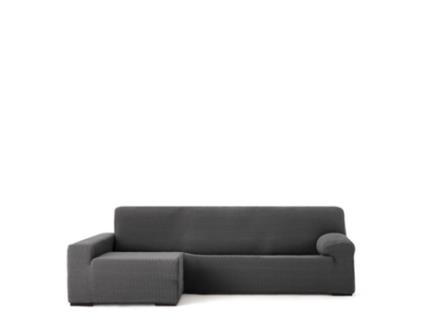 Capa para Sofá Chaise Longue Esquerda Bielástica EYSA (360 x 180 x 120 - Algodão - Cinzento)