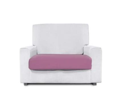 Capa de Almofada para Poltronas Bielástica EYSA (S - 55 x 60 x 15 - Poliéster - Rosa)