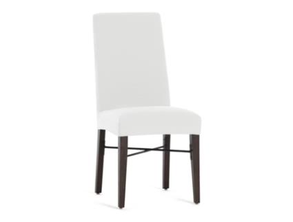 Pack de 2 Capas para Cadeiras Bielástica EYSA (50 x 50 x 55 - Poliéster - Branco)