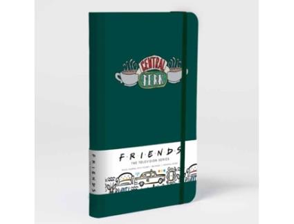 Livro friends hardcover ruled journal de insight editions (inglês)