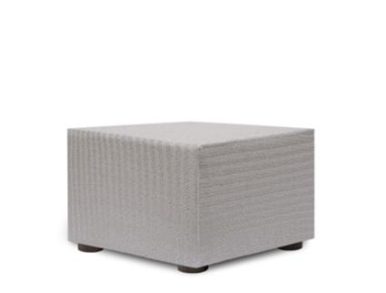 Capa de Pufes Bielástica EYSA (100 x 100 x 65 - Algodão - Bege)