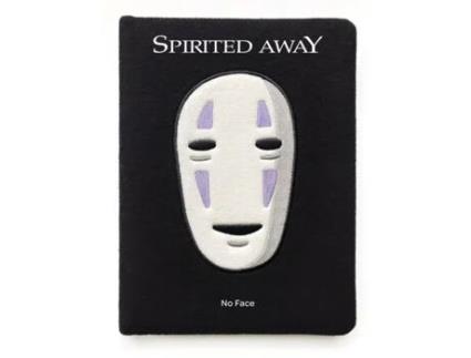 Livro spirited away: no face plush journal de photographs by studio ghibli (inglês)