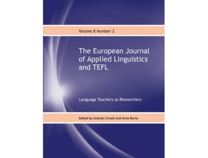 Livro the european journal of applied linguistics and tefl de edited by andrzej cirocki guest editor anne burns (inglês)