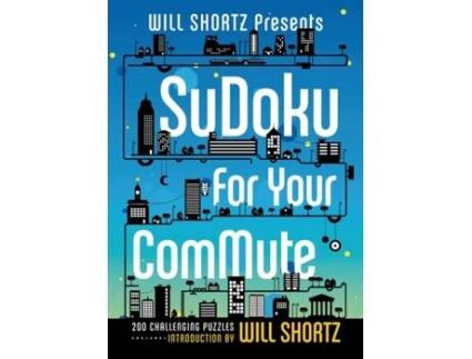 Livro will shortz presents sudoku for your commute de will shortz (inglês)