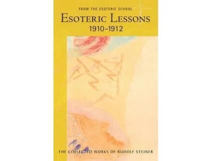 Livro esoteric lessons 1910 - 1912 de rudolf steiner (inglês)