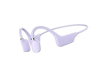 Auriculares Bluetooth SENLIN de Condução Óssea Roxo