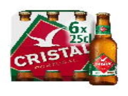 Cerveja Cristal 6x0.25l