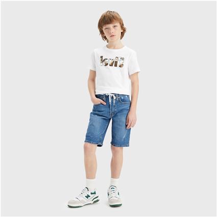 Levi's Kids Calções de ganga, corte 501