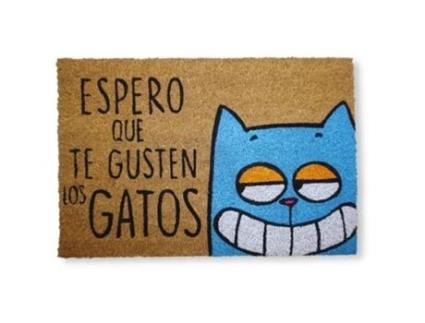 Tapete KOKO DOORMATS (Fibras - Castanho - 60 x 40 x 1,50 cm)