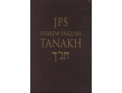 Livro jps hebrew-english tanakh de edited by jewish publication society inc (inglês)