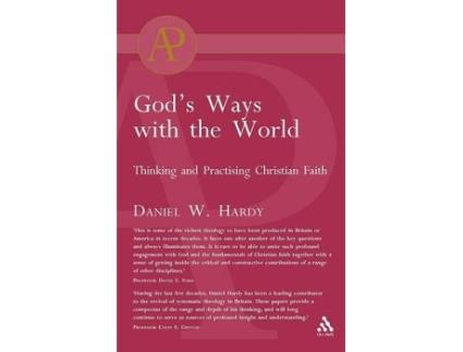 Livro god's ways with the world de pastor daniel hardy (inglês)