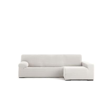 Capa para Sofá Chaise Longue Direta Bielástica EYSA (360 x 180 x 120 - Algodão - Cru)