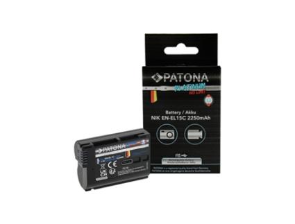 Bateria PATONA Platinum para Nikon En-El15 2250Mah