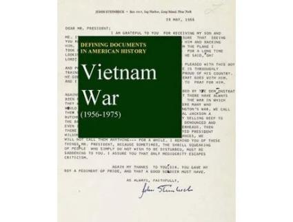 Livro the vietnam war (1956-1975) de salem press (inglês)
