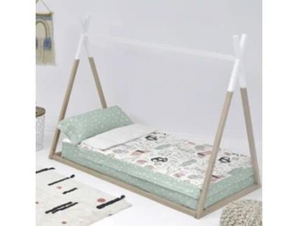 Saco Nórdico sem Encher HAPPYFRIDAY Best Buddies (90 x 200 cm - Algodão e Poliéster - Multicor)