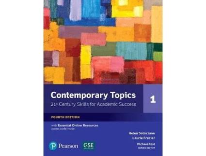 Livro contemporary topics 1 with essential online resources de helen s solorzano,laurie l frazier (inglês)