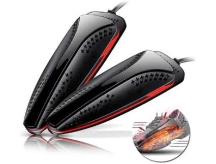 Damai Electric Shoe Dryer Retractable Shoe Warmer Home Shoe Dryer Black European
