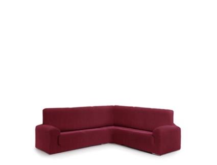 Capa para Sofá 3+1 Bielástica EYSA (600 x 110 x 120 - Algodão - Vermelho)