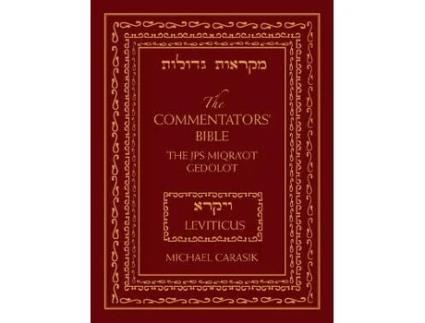 Livro the commentators' bible: leviticus de michael carasik (inglês)