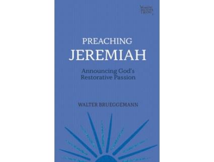 Livro preaching jeremiah de walter, brueggemann, (inglês)