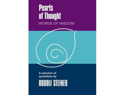 Livro pearls of thought de rudolf steiner (inglês)