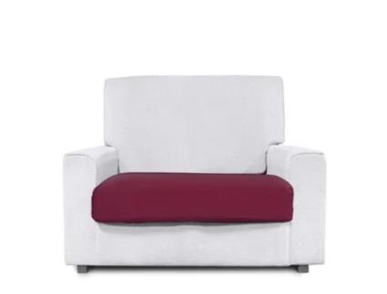 Capa de Almofada para Poltronas Bielástica EYSA (M - 75 x 70 x 15 - Poliéster - Vermelho)