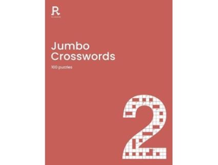 Livro jumbo crosswords book 2 de richardson puzzles and games (inglês)