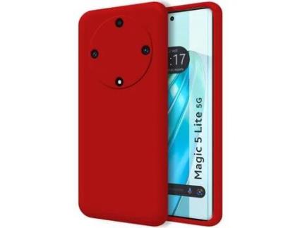 Capa para Huawei Honor Magic 5 Lite 5G TUMUNDOSMARTPHONE Vermelho